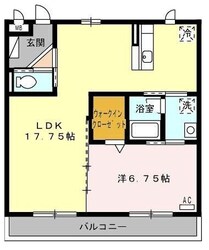 ホワイトローズの物件間取画像